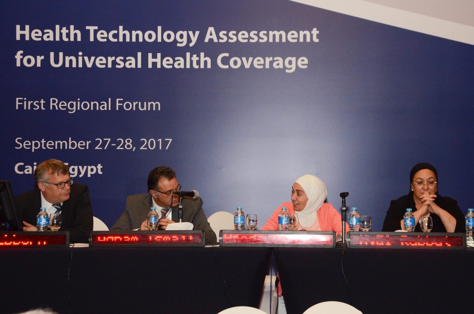 Health Technology Assessment for Universal Health Coverage – First Regional Forum – Cairo, Egypt | September 27–28, 2017